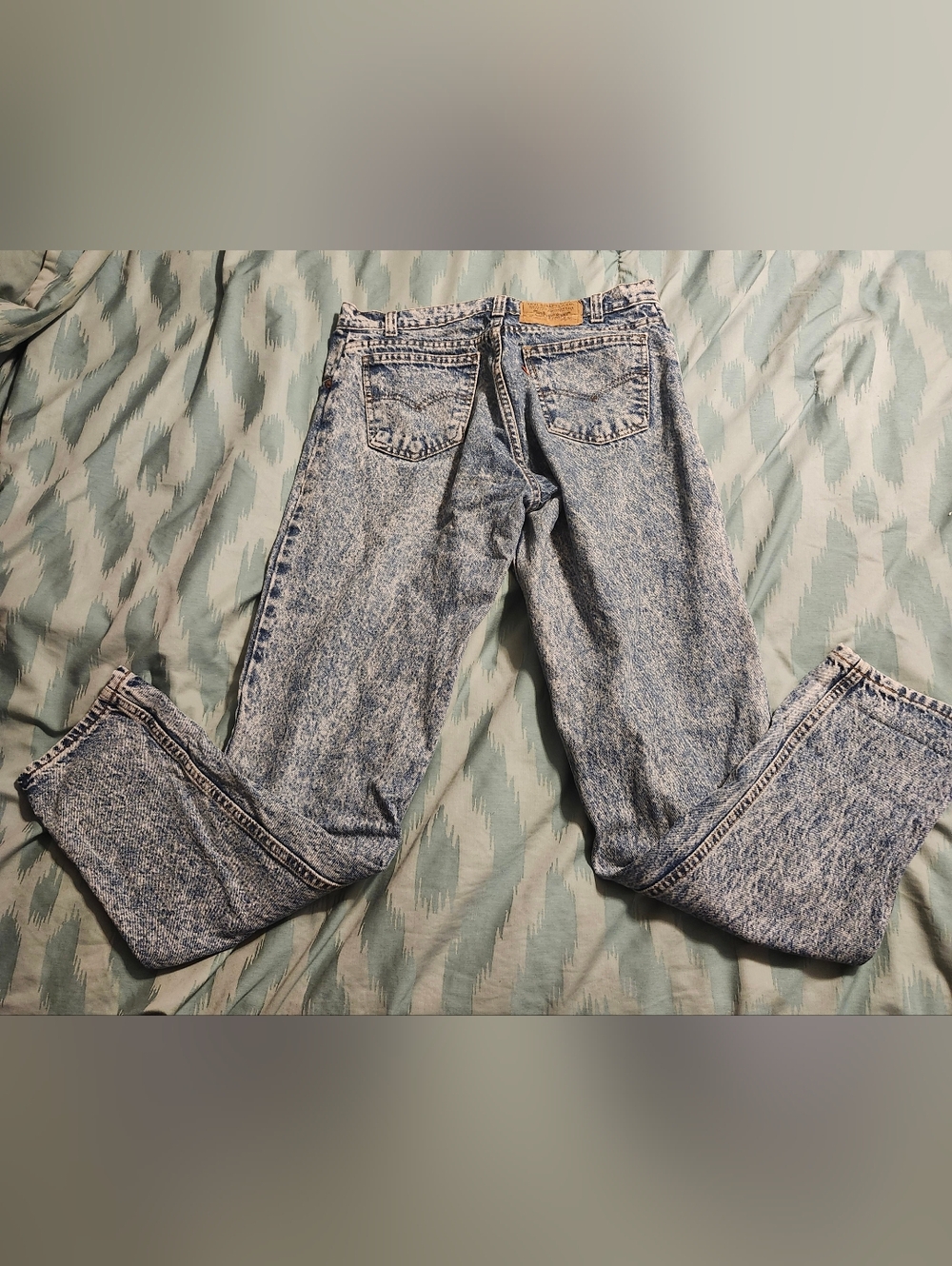 Vintage 80's / 90's Orange Tag Acid Wash Levis Women’s‎ Jeans.